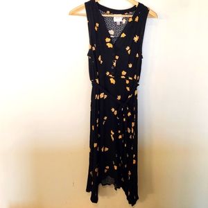 Black maxi dress